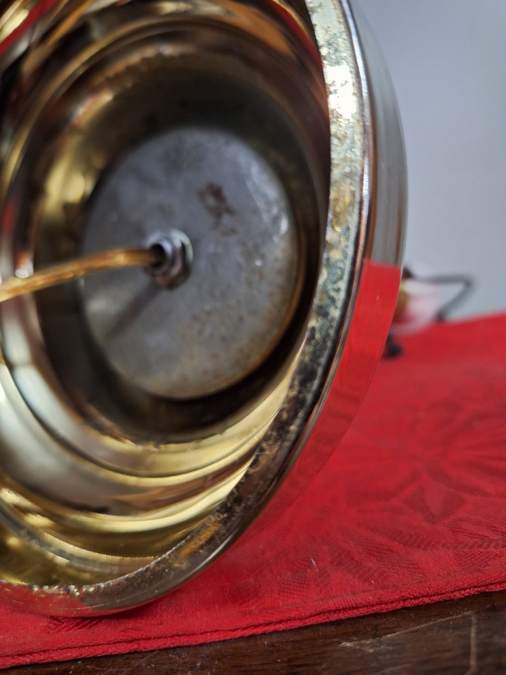 Vintage Chrome Tiered "Beehive" Table Lamp - Picture 6 of 8